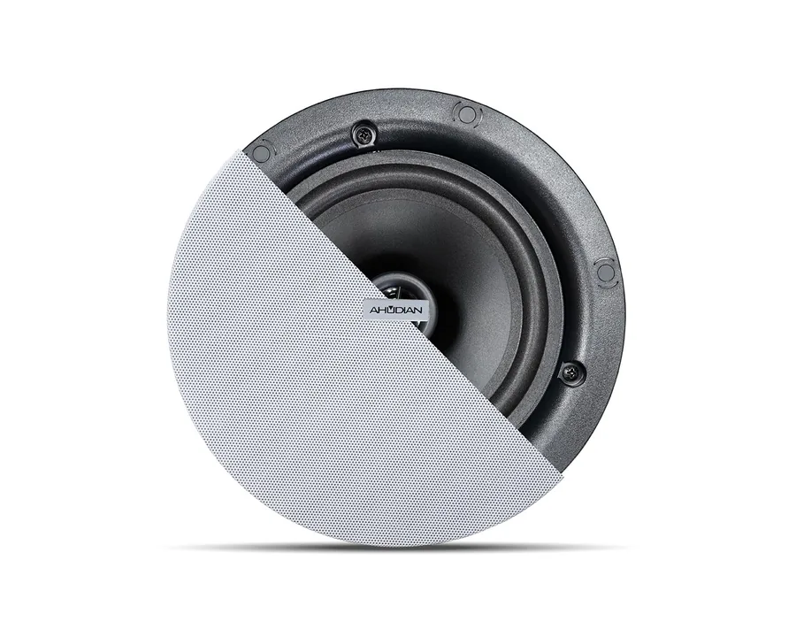 AHUDIAN CLP-630 — Parlante de techo 6" alta potencia 30Wrms/100V/120Wmax. Marco invisible magnético.